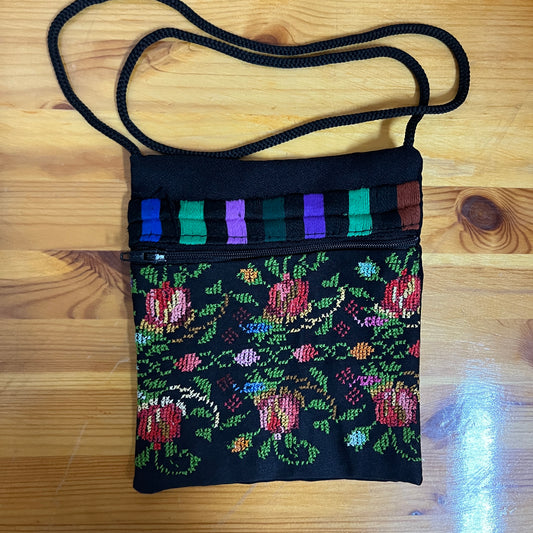 Traditional Palestinian Mini Tatreez Bag