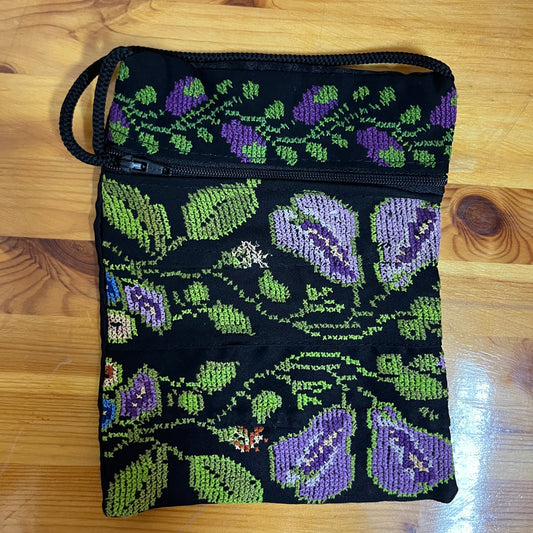 Traditional Palestinian Mini Tatreez Bag