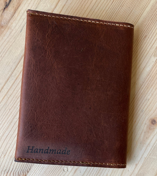 Leather Passport and Card Holder
